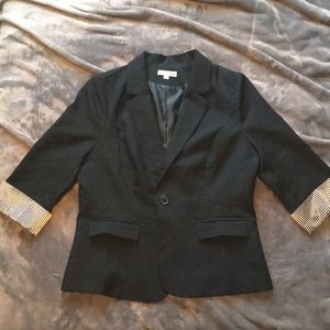 Women’s black blazer
